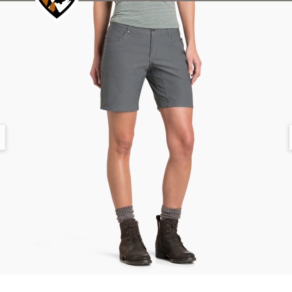 KÜHL Charcoal Trekr Short 8" Women’s Hiking Shorts Size 6